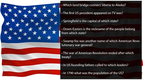 50 Best Trivia Questions About The Usa