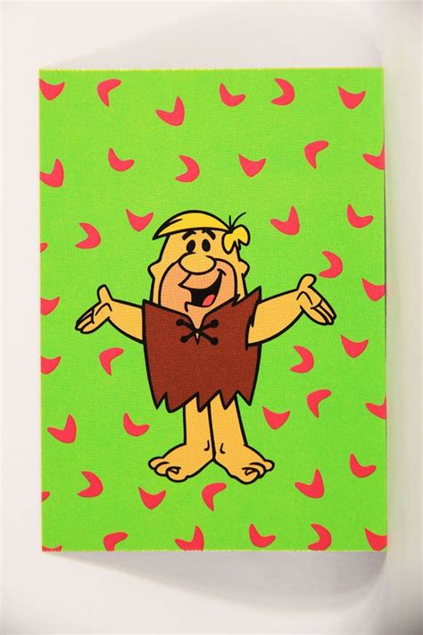 L005888 The Return Of The Flintstones 1994 Stand Up Card Barney