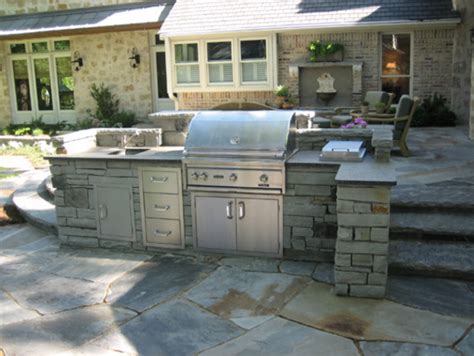 Outdoor Kitchen - David Rolston Landscape Architects - Residential