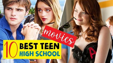 10 Best Teen High School Movies 2023 Youtube