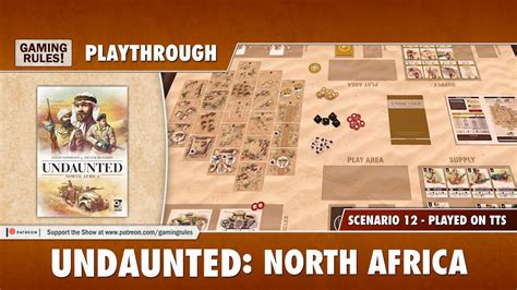 Undaunted North Africa Scenario 12 Playthrough On Tts Youtube