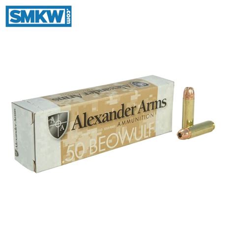 Alexander Arms Ammunition Beowulf Grain Hornady Xtp Jacketed