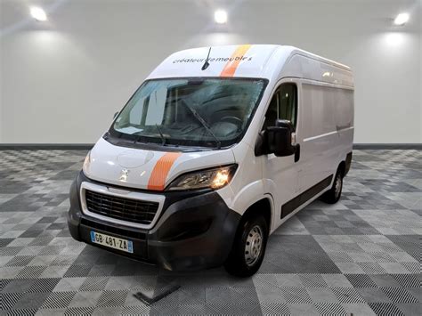 Peugeot Boxer Fourgon Boxer Tole 330 L2h2 Bluehdi 120 Sands Premium