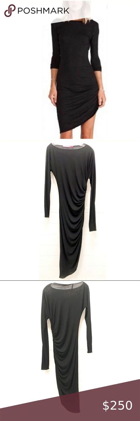 Escada Silk Ruched Dress Gorgeous Silk Dress With Asymmetrical Ruching