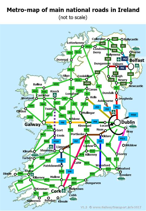 Toll Roads In Ireland Map United States Map