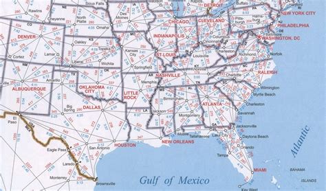 Maps Of Southern Region United States Highways And Roads Usa