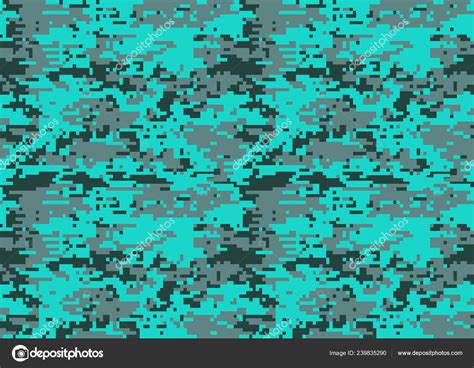 Digital Camouflage Pattern Woodland Camo Texture Camouflage Pattern
