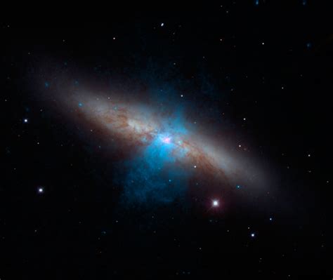 Space Images Nustar Finds A Pulse In Cigar Galaxy