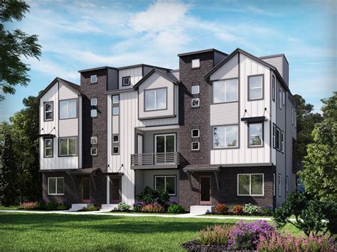 Meritage Homes Introduces New Three Story Townhome Product Mile High Cre