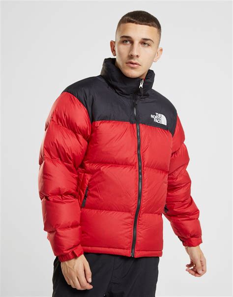 North face puffer jacket red and black 296550-North face puffer jacket ...