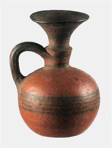 Cypriot Incised Pottery Bowl Mediterranean Pottery Pottery Jug