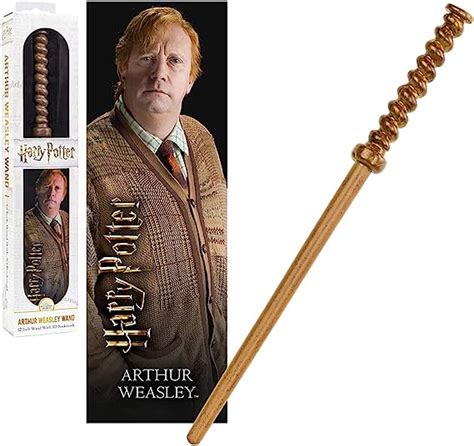 The Noble Collection Official Harry Potter Arthur Weasley Wand With