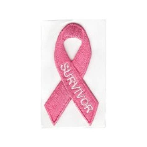 breast cancer awareness ribbon tall survivor text pink ribbon emblemworks