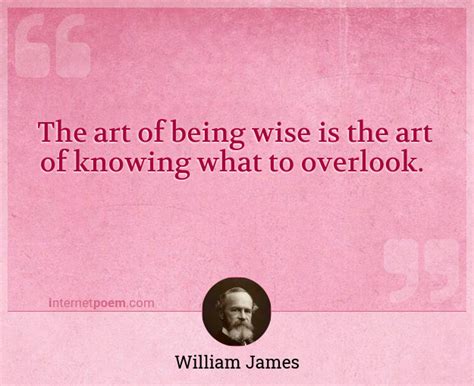The Art Of Being Wise Is The Art Of Knowing What To O 1