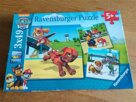 Puzzle Paw Patrol Ravensburger 3x49 Teile In Nordrhein Westfalen