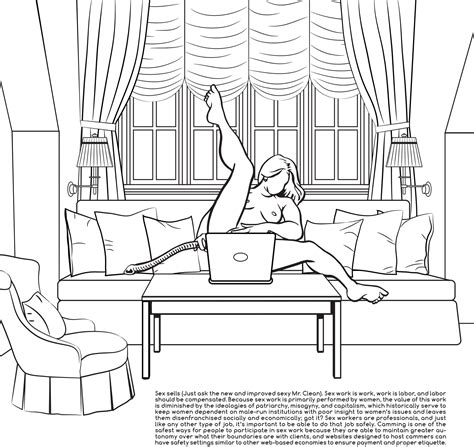 Sex Issue Coloring Book Baltimore City Paper