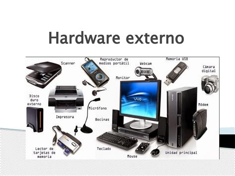 Componentes De Una Computadora Hardware El Hardware Interno Y Externo