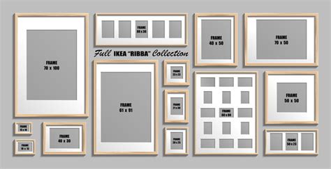 picture frame size for photos or art standard and special sizes