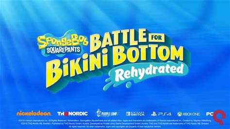 Spongebob Squarepants Battle For Bikini Bottom Rehydrated Announced