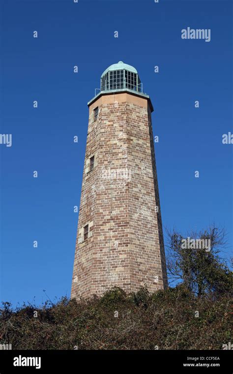 The Old Cape Henry Lighthouse Virginia Beach Virginia Usa Stock