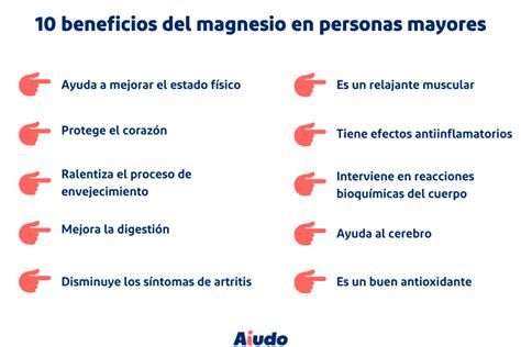 Conoces Los Beneficios Del Magnesio En Ancianos Aiudo Blog