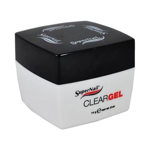 Supernail Clear Nail Gel Get Strong And Shiny Nails