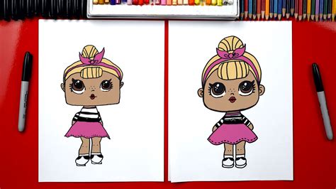 How To Draw An Lol Surprise Doll Art For Kids Hub