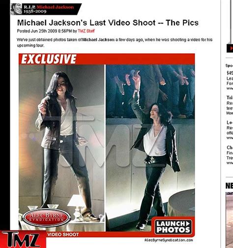 Michael Say Goodbye Site Tmz Revela Fotos De Michael Jackson Durante