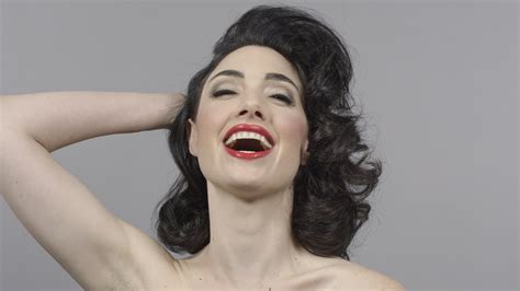 100 Years Of Hair And Makeup Told Decade By Decade In A One Minute Time