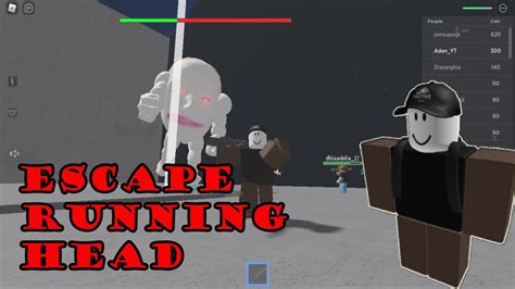 Escape Running Head Roblox Youtube