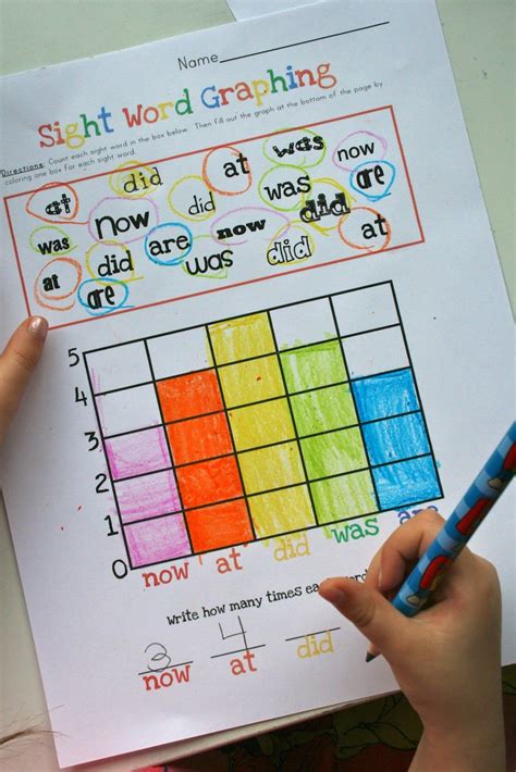 Ready2read Level 2 Unit 8 Sight Word Graphing Teaching Sight Words