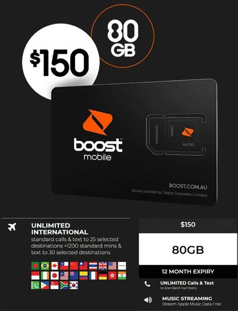 If your sprint phone has a sim card that means it is an lte capable phone and that sim card is for your. Boost Prepaid | 12 Months Expiry | 80GB Data | Unlimited Talk & Text | Starter Pack | Telstra 4G ...