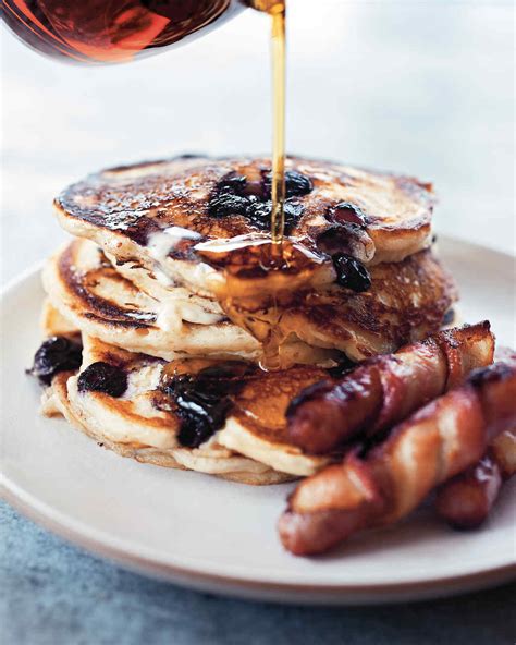 Blueberry Buttermilk Pancakes Recipe Martha Stewart
