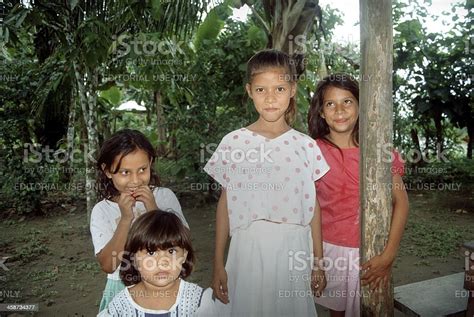 Tica Girls Stock Photo Download Image Now Costa Rica Tortuguero