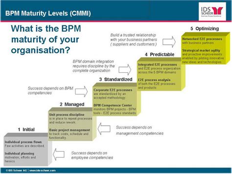 The quality of behaving in a sensible wa. Maturity level & ROI ; Enterprise BPM framework