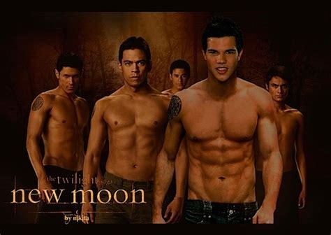 Official New Moon Wolvesthis Time With Taylor Shirtless