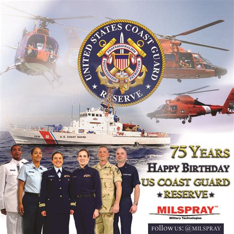 Feature Friday Happy 75th Birthday United States Coast Guard Reserve