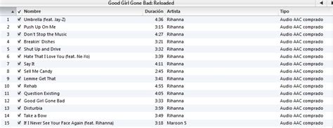 Rihanna Good Girl Gone Bad Reloaded 2008 Itunes Plus Aac M4a