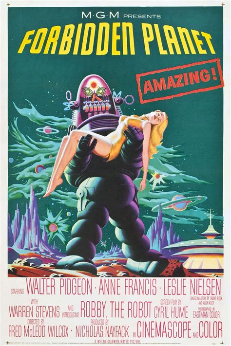 Forbidden Planet 1956 Posters The Movie Database TMDB