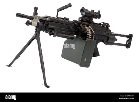 M249 Para Light Machine Gun Saw Squad Automatic Weapon Widely Used