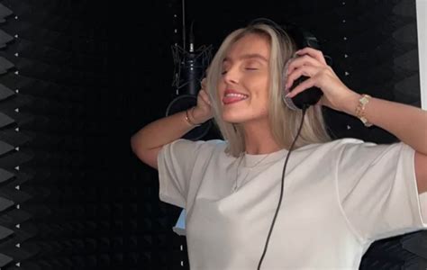 Perrie Edwards Teases Solo Music As She Shares Snaps From The Studio Kiss