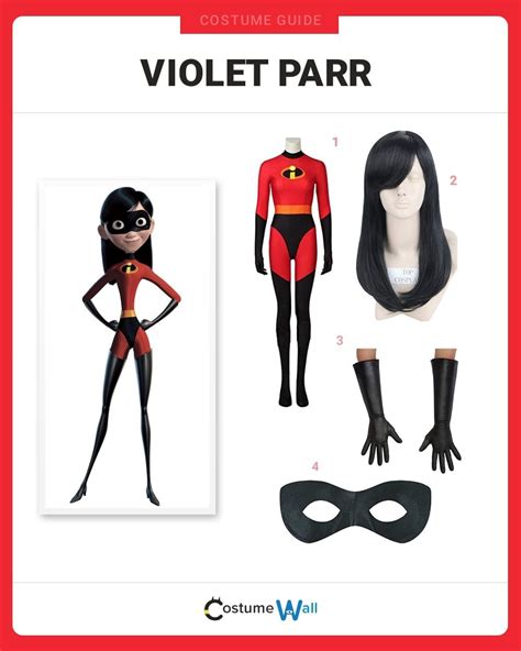 Dress Like Violet Parr Costume Halloween And Cosplay Guides