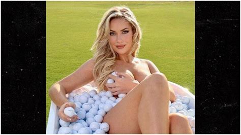 Golf Star Paige Spiranac Poses Naked In Tub Full Of Balls Jan