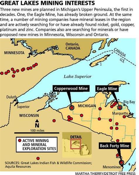 Rio Tinto Others Striking Gold Copper And Nickel In Michigans Upper