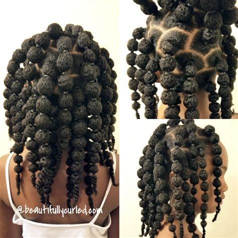 Hair Puff Balls New Trending Style For Girls • Beautifully Curled