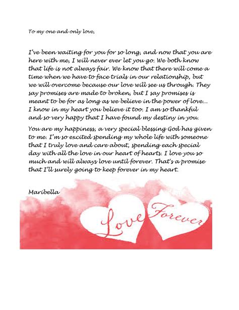 Cute Letter Ideas For Your Boyfriend For Your Needs Letter Template