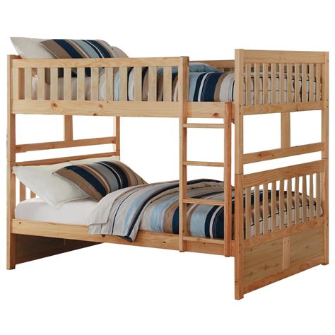 Homelegance Bartly Full Over Full Bunk Bed With Slats A1 Furniture