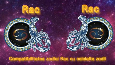 Compatibilitatea Zodiei Rac Cu Celelalte Zodii Zodiac European Youtube