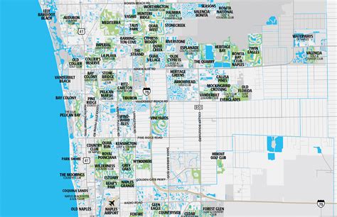 Map Of Naples Florida Communities Share Map