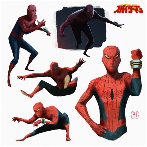 Artstation Spider Man Toei Gop Gap Spiderman Comic Spiderman Art